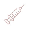 Icon Impfung rosa